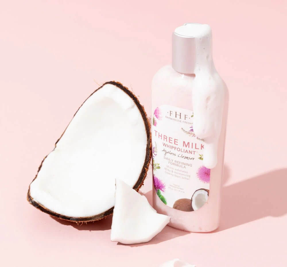 Three Milk™ Whipfoliant™ Cleanser - Lavender Hills BeautyFarmhouse Fresh13868RT