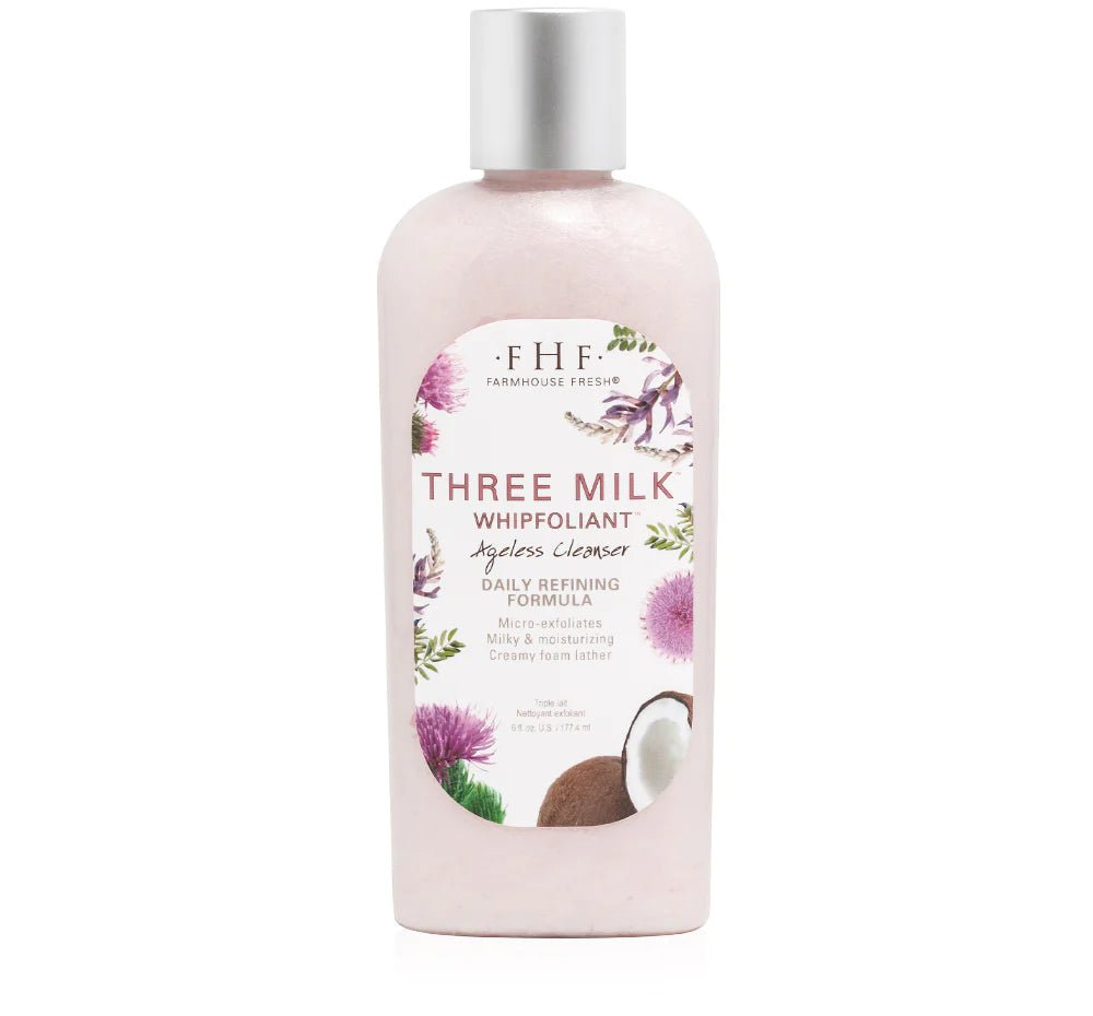 Three Milk™ Whipfoliant™ Cleanser - Lavender Hills BeautyFarmhouse Fresh13868RT