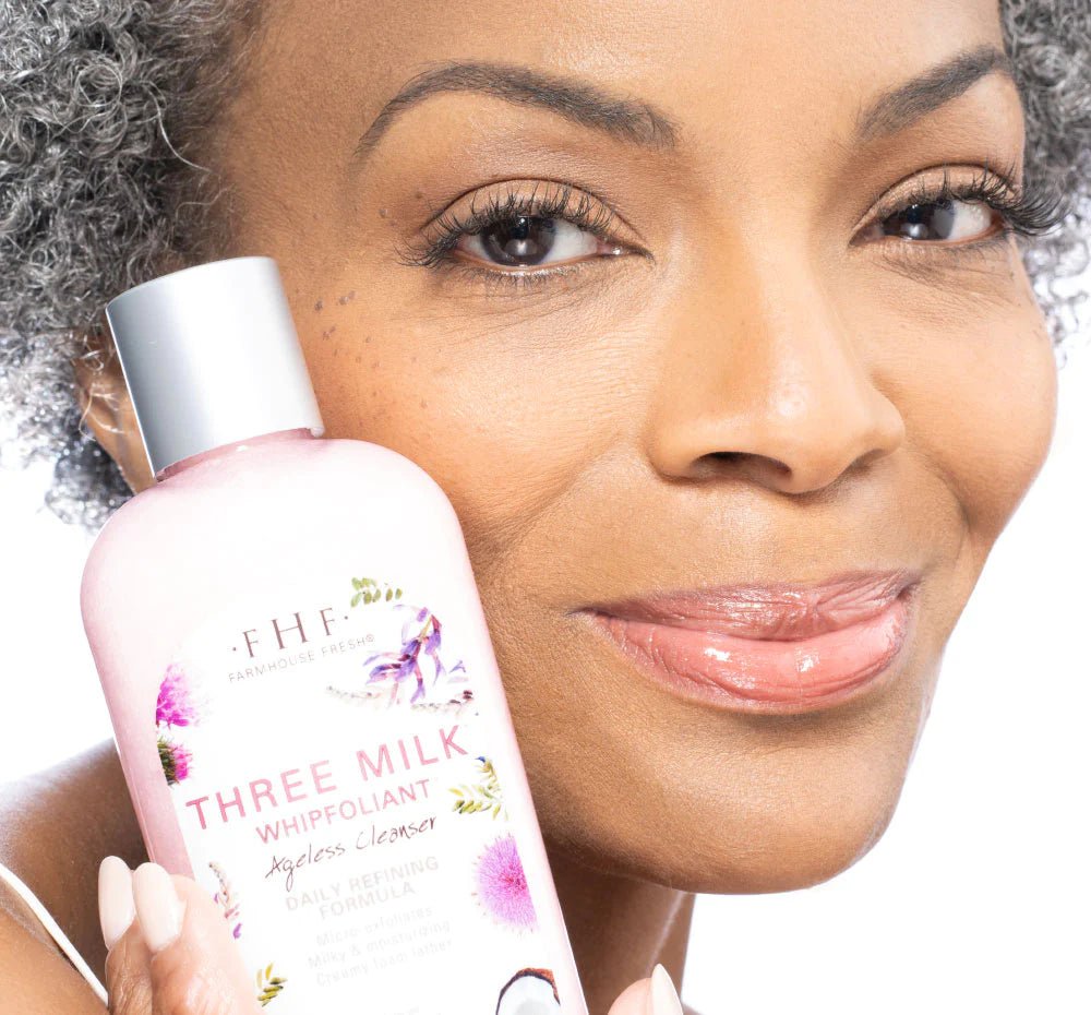 Three Milk™ Whipfoliant™ Cleanser - Lavender Hills BeautyFarmhouse Fresh13868RT