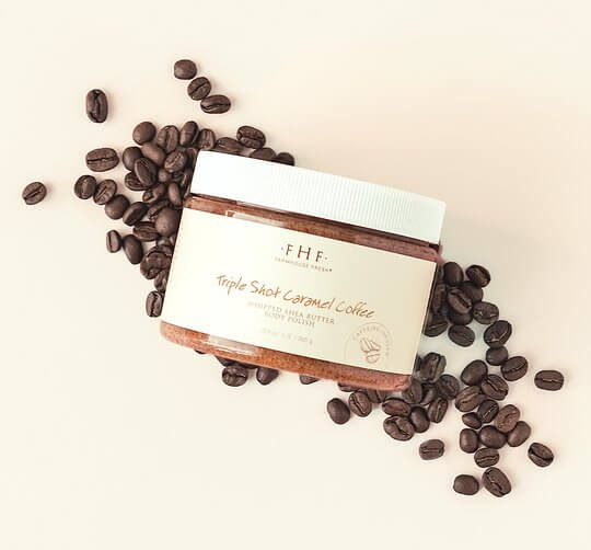 Triple Shot Caramel Coffee Whipped Shea Butter Body Polish | FarmHouse Fresh - Lavender Hills BeautyFarmhouse Fresh0706RT