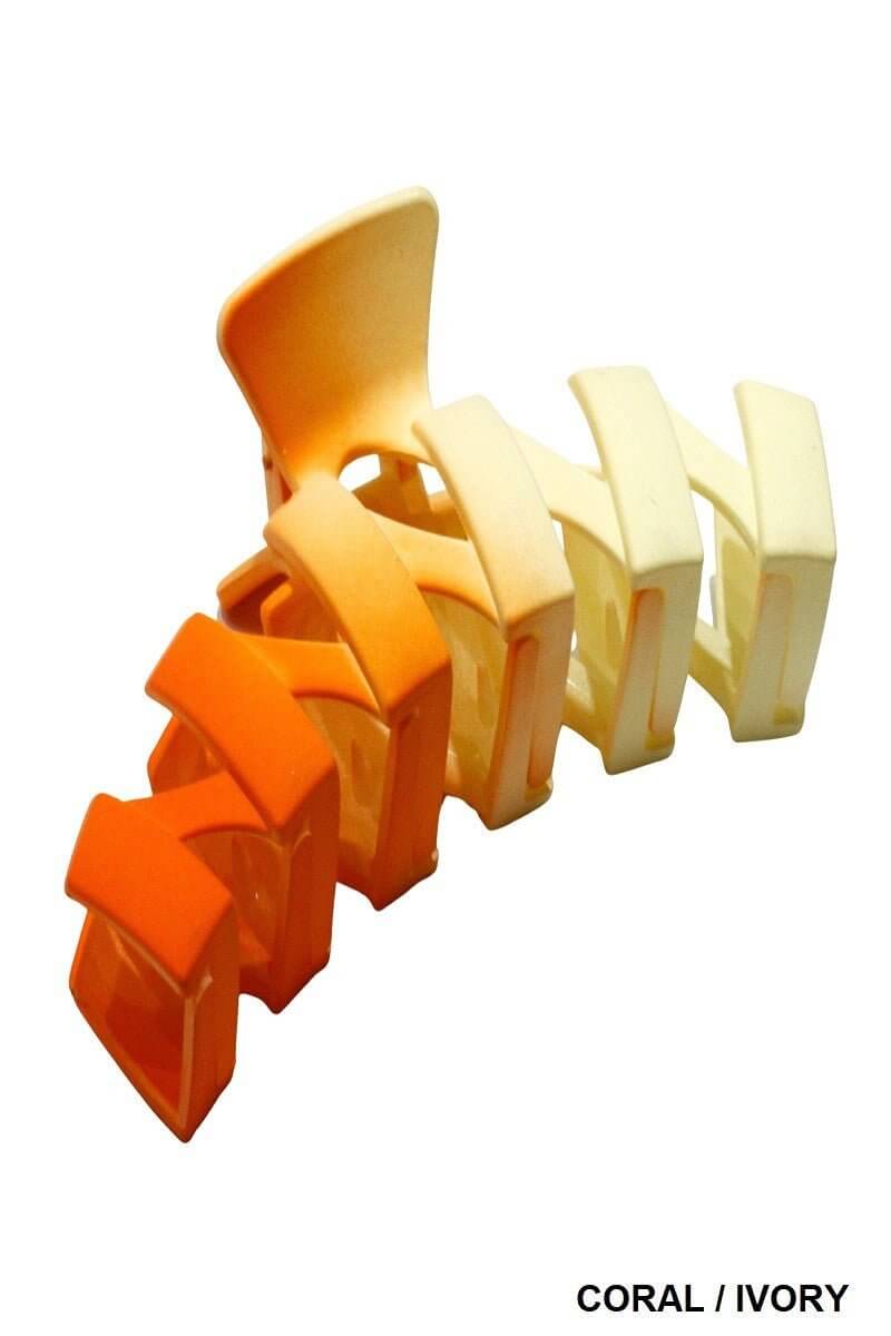 Zig Zag Ombre Hair Claw Clip - 4.5 inch - Lavender Hills BeautyLavender Hills Beauty