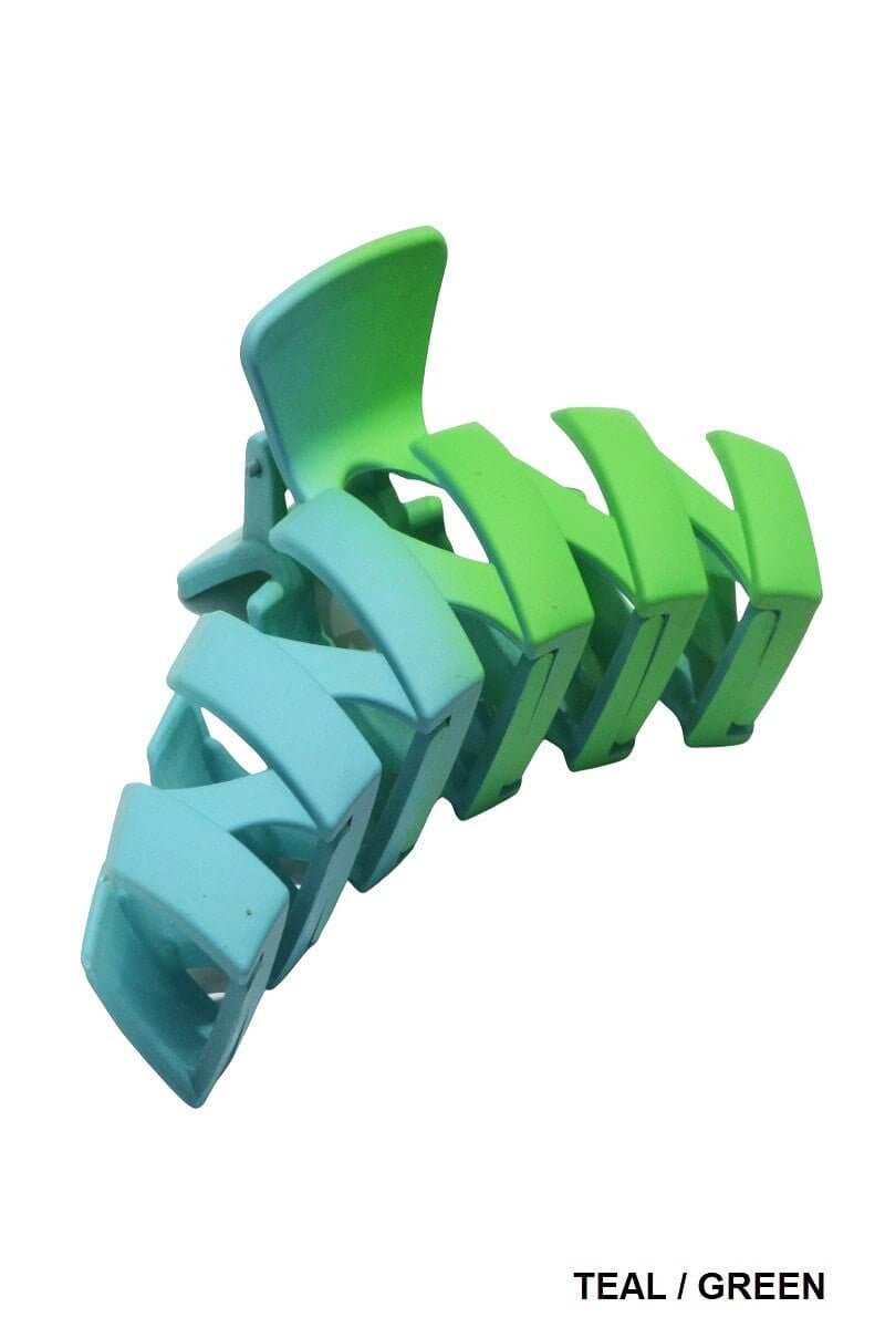 Zig Zag Ombre Hair Claw Clip - 4.5 inch - Lavender Hills BeautyLavender Hills Beauty