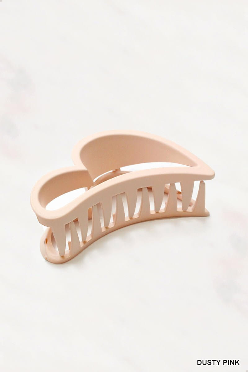 Large Heart Shape Hair Clip - 3.75 inch - Lavender Hills BeautyLavender Hills Beauty