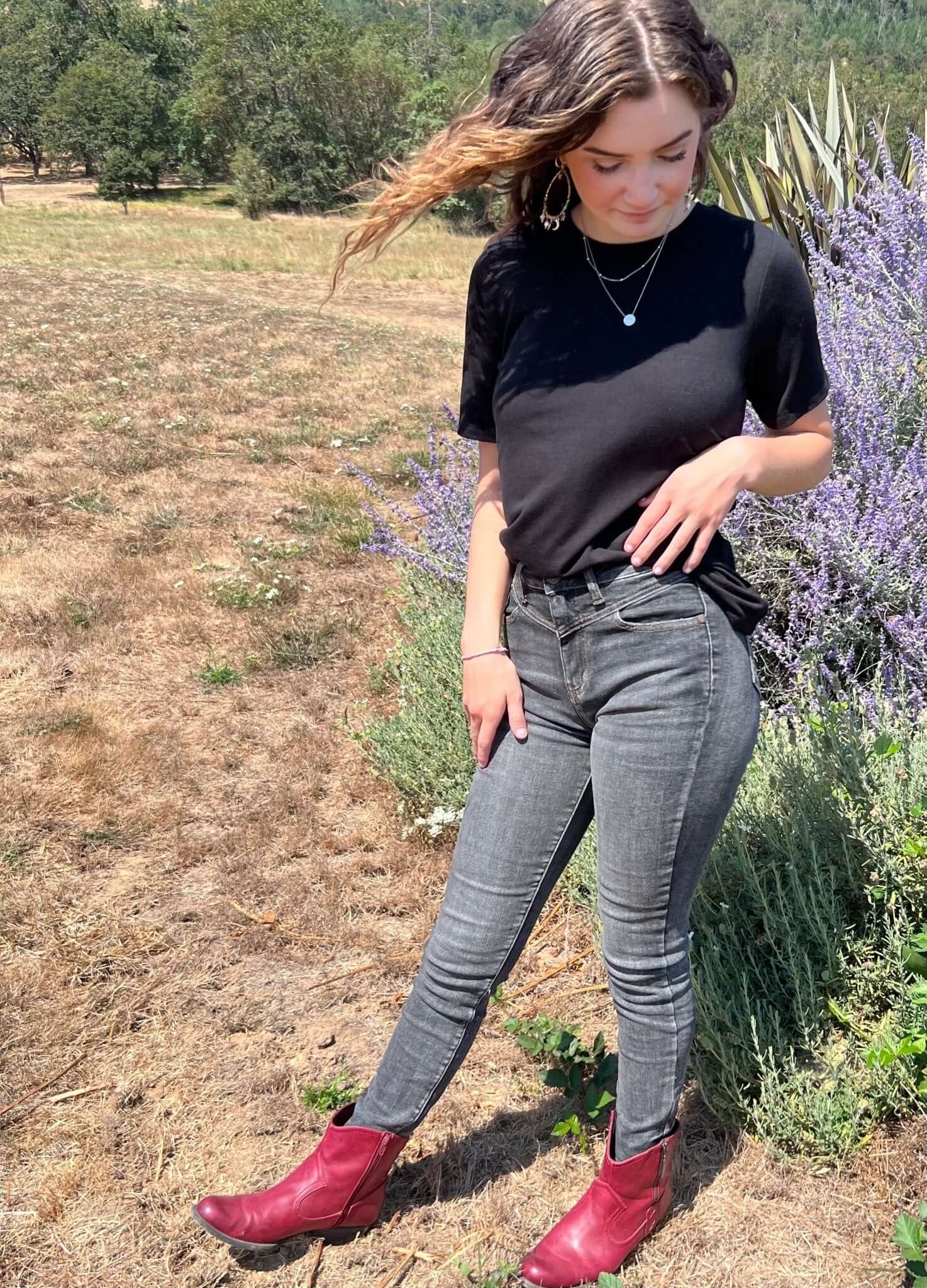 Vintage Black Yoke Skinny Jean | Judy Blue | 88287 - Lavender Hills BeautyJudy Blue88287REG-3(26)