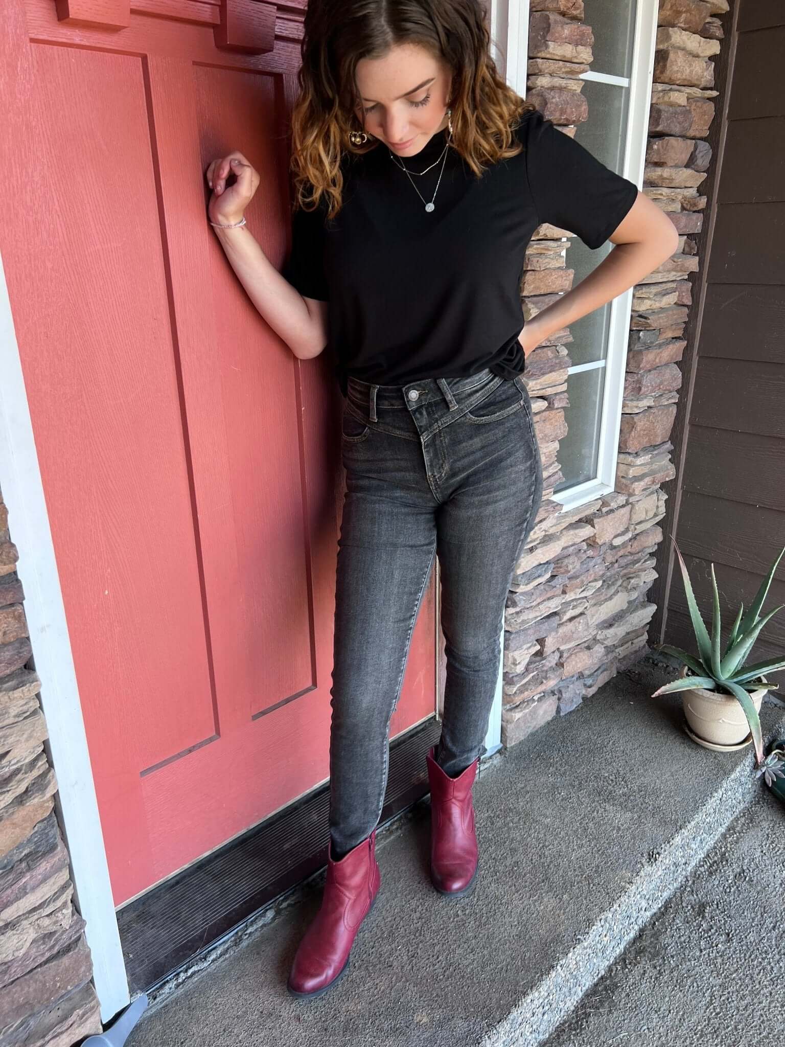 Vintage Black Yoke Skinny Jean | Judy Blue | 88287 - Lavender Hills BeautyJudy Blue88287REG-3(26)