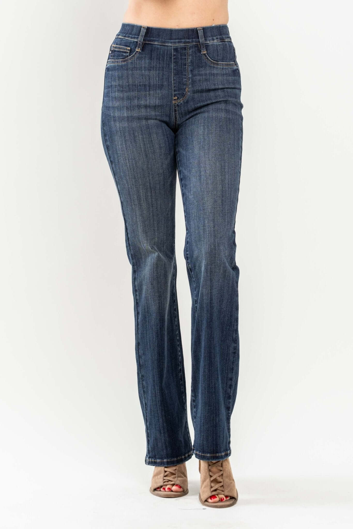 Audrey Pull On Slim Bootcut Jeans - Lavender Hills BeautyJudy Blue