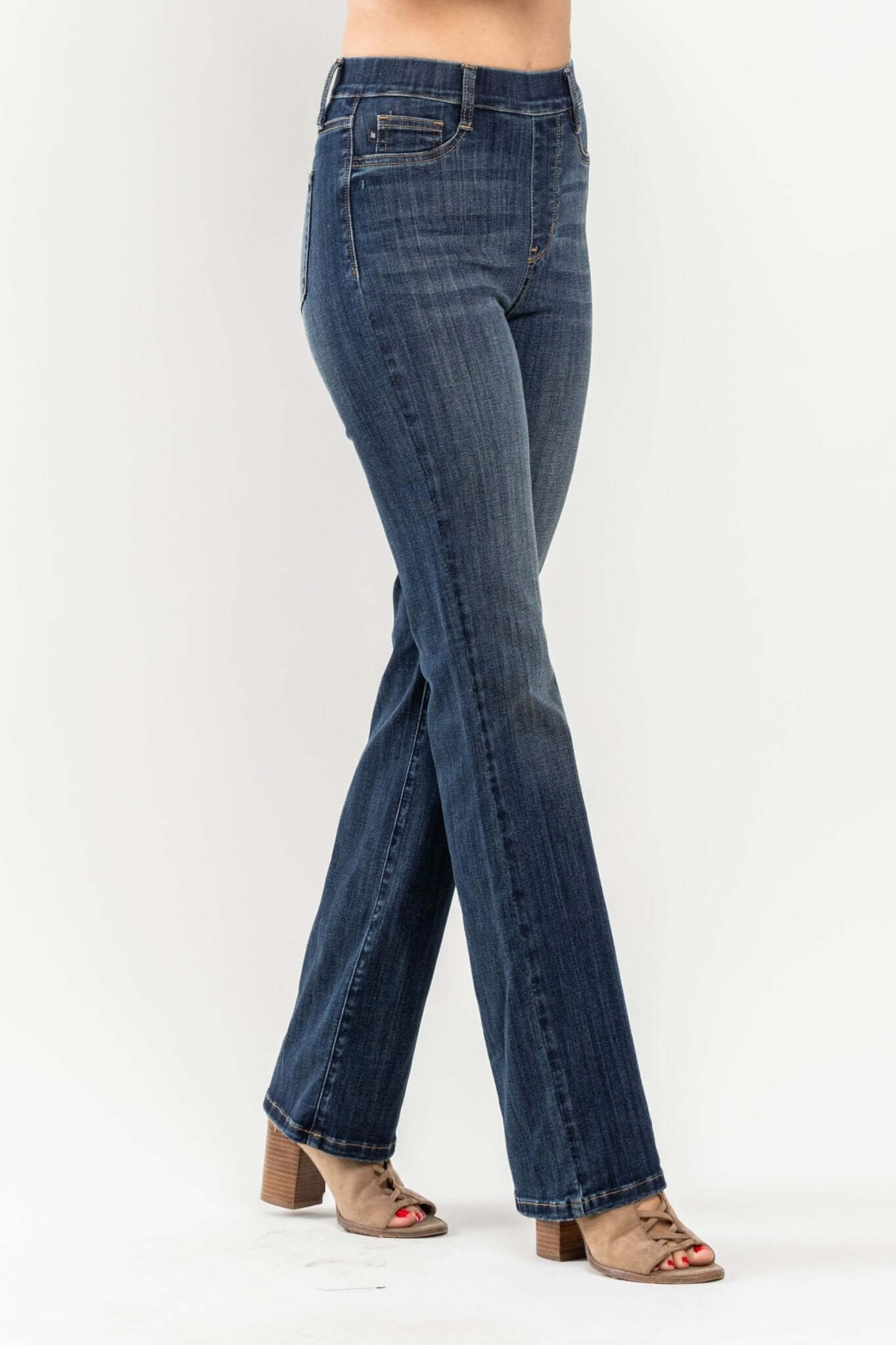 Audrey Pull On Slim Bootcut Jeans - Lavender Hills BeautyJudy Blue