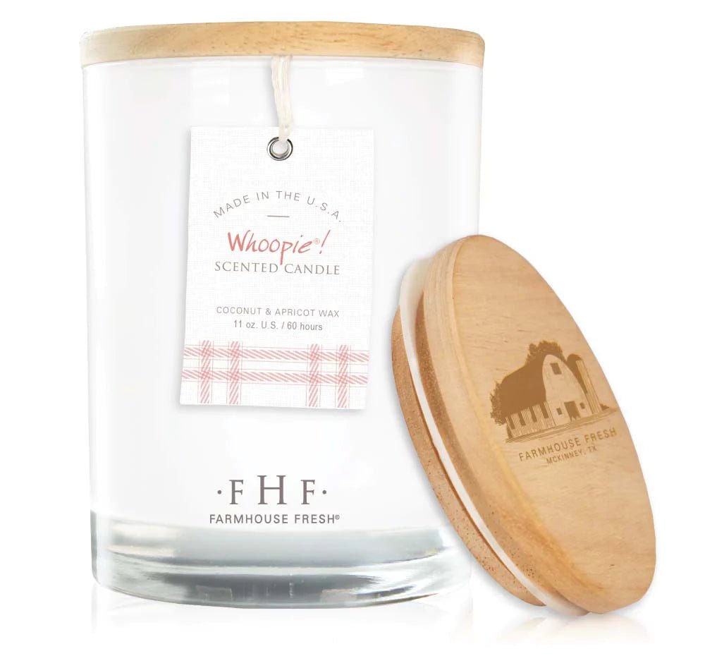 Whoopie®! Candle with Wooden Lid | FarmHouse Fresh - Lavender Hills BeautyFarmhouse Fresh12069RT