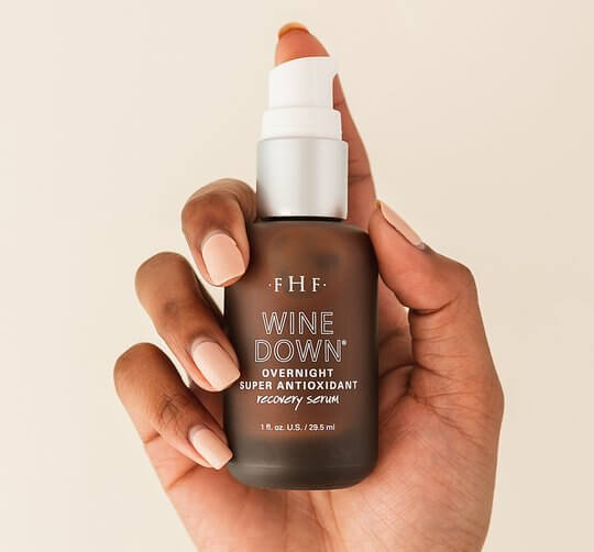 Wine Down® Overnight Super Antioxidant Recovery Serum | FarmHouse Fresh - Lavender Hills BeautyFarmhouse Fresh0799RT