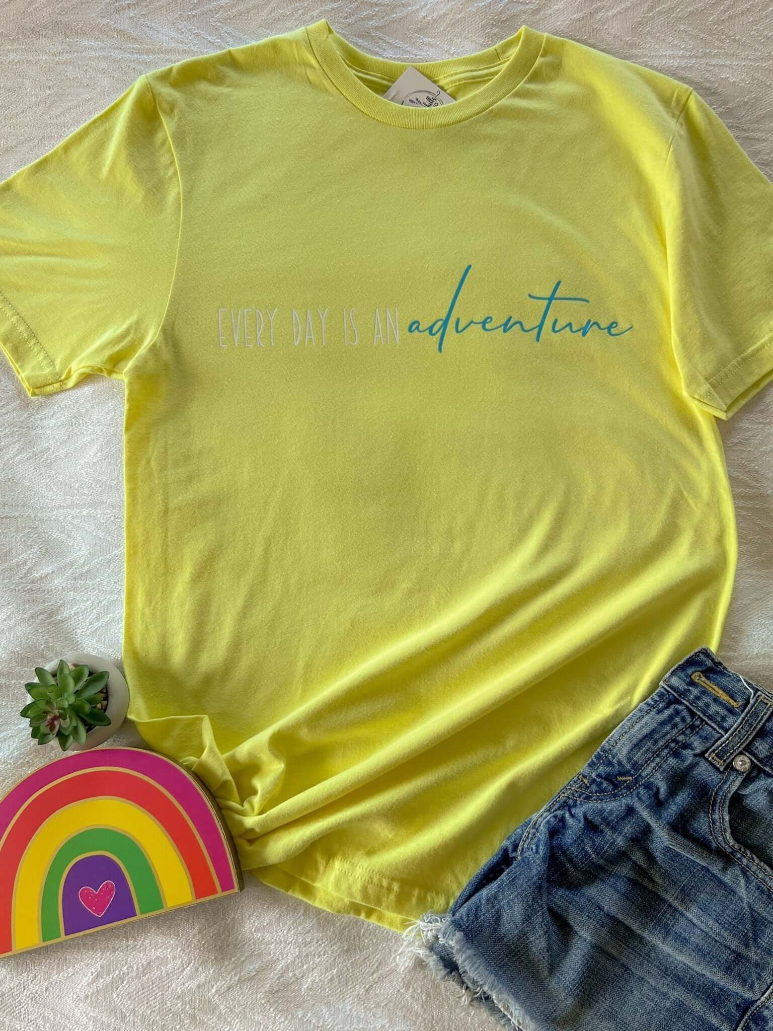 Every Day Is An Adventure Short Sleeve T-Shirt - Lavender Hills BeautyLavender Hills Beauty Studio