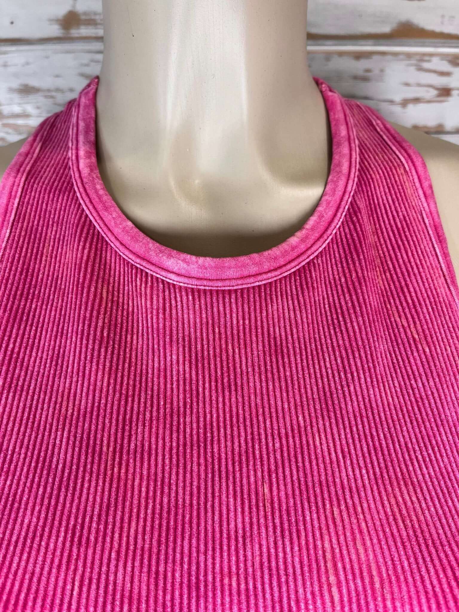 Chic High Neck Racerback Brami Cropped Tank Top - More Colors Available - Lavender Hills BeautyZenana