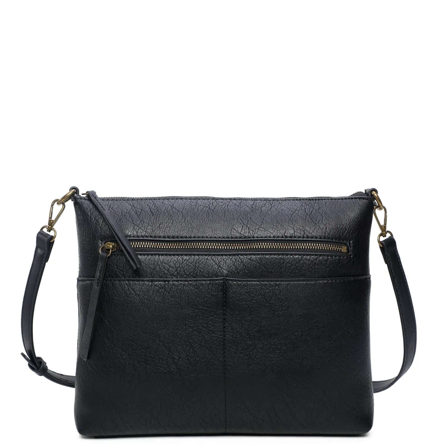 Zoe Crossbody Purse - Black Ampere Creations
