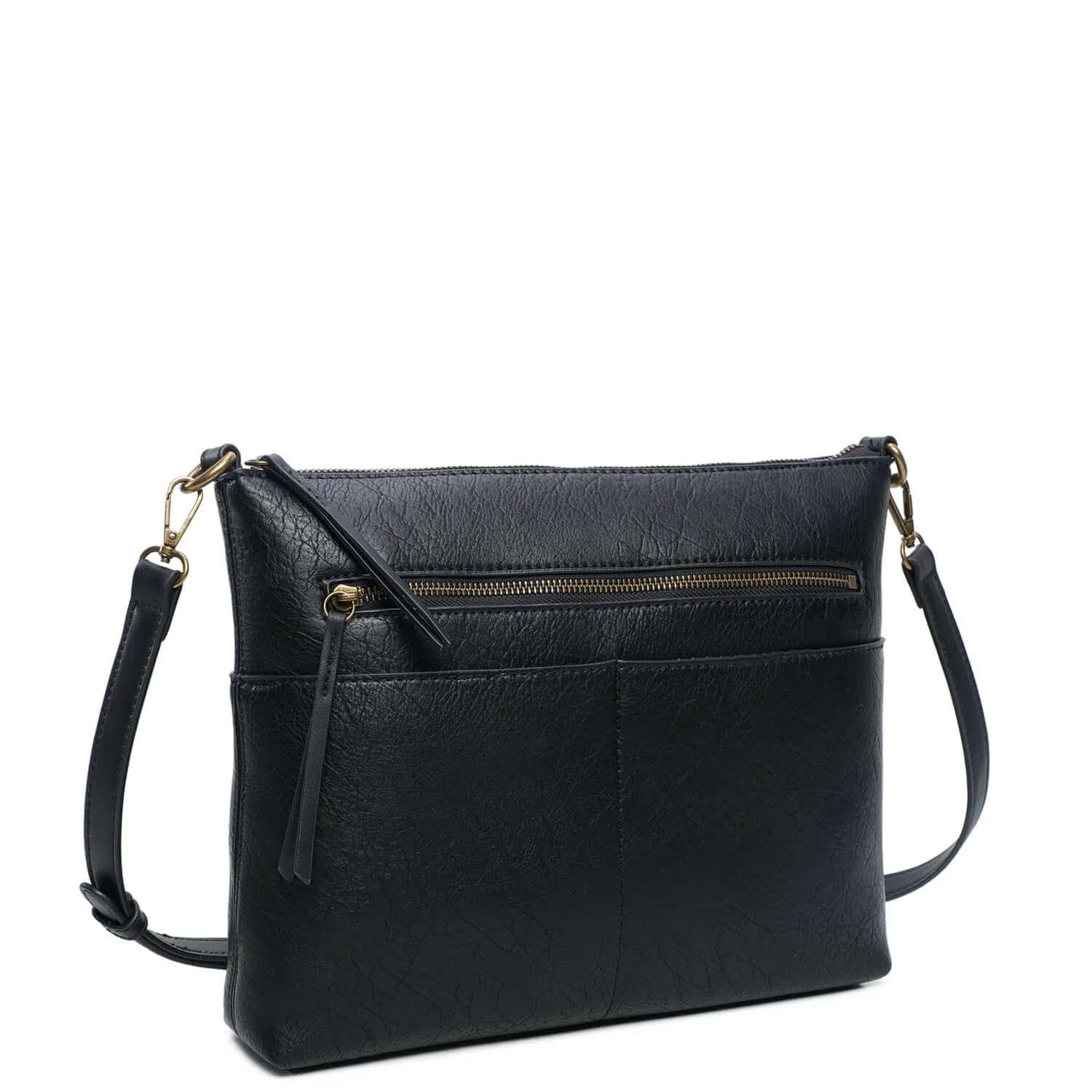 Zoe Crossbody Purse - Black Ampere Creations