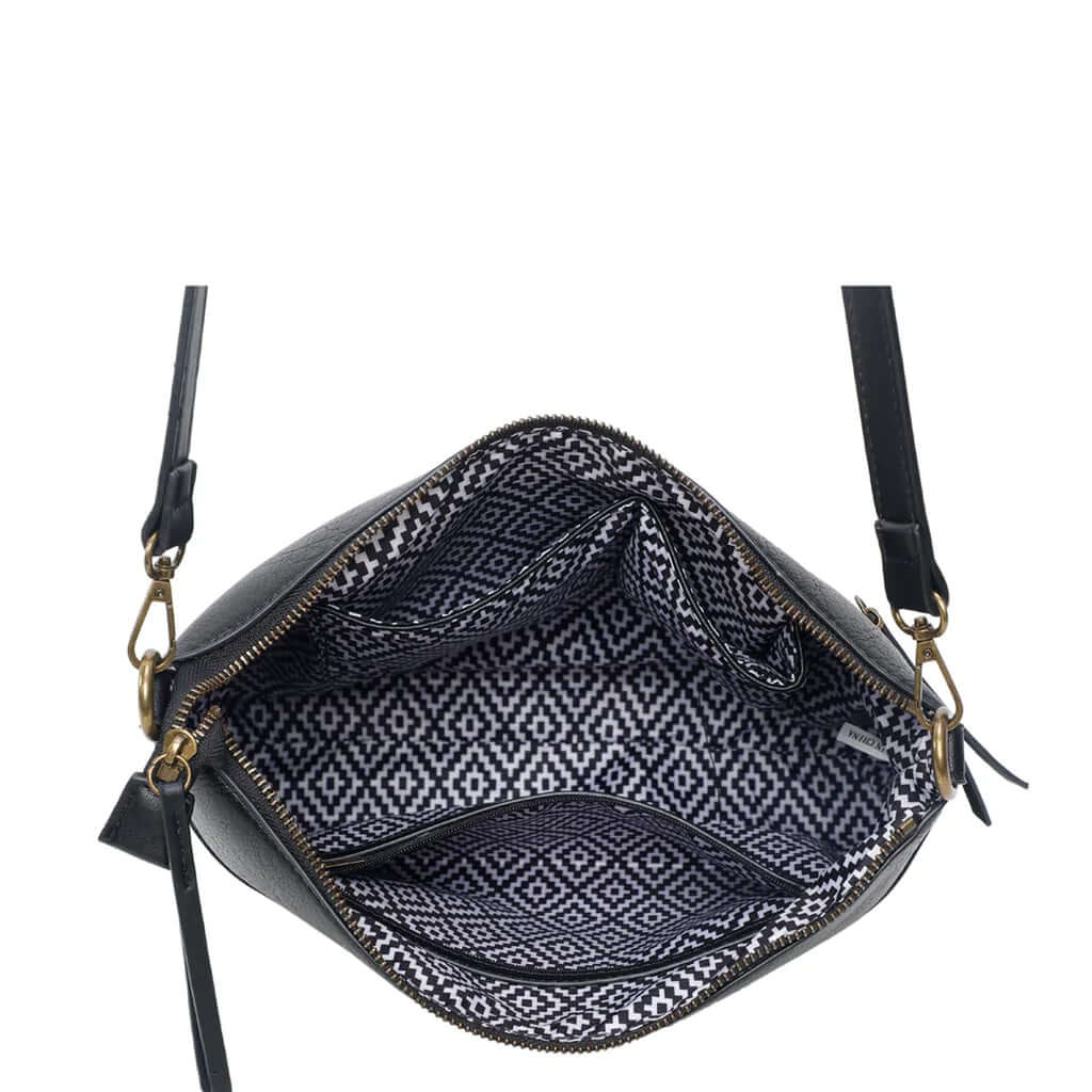 Zoe Crossbody Purse - Black Ampere Creations