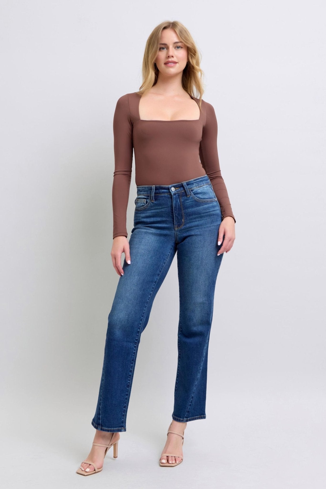 Judy Blue Side Seam Straight Leg Jeans - Lavender Hills BeautyJudy Blue82629REG - MD - 1(25)