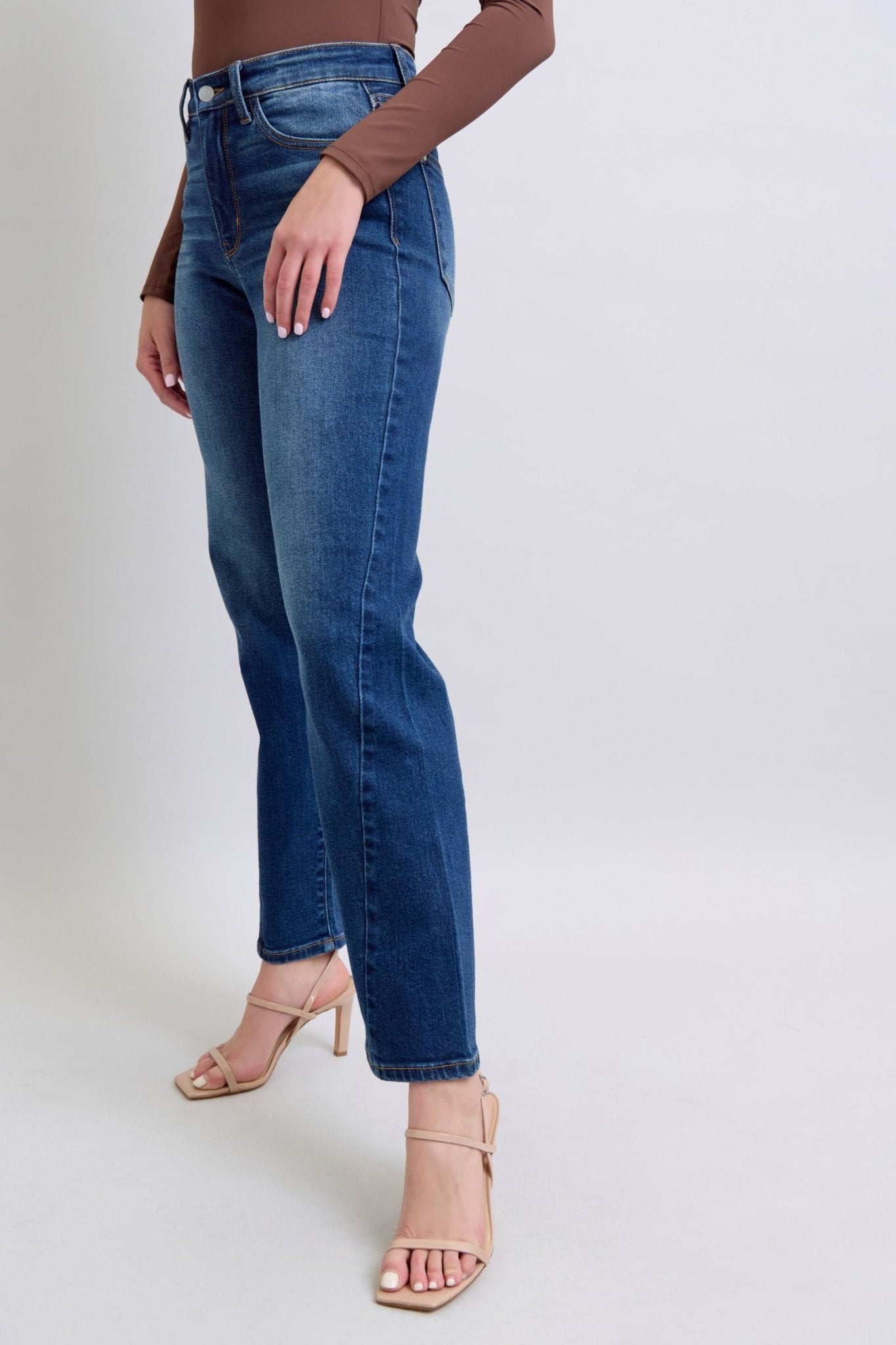 Judy Blue Side Seam Straight Leg Jeans - Lavender Hills BeautyJudy Blue82629REG - MD - 1(25)