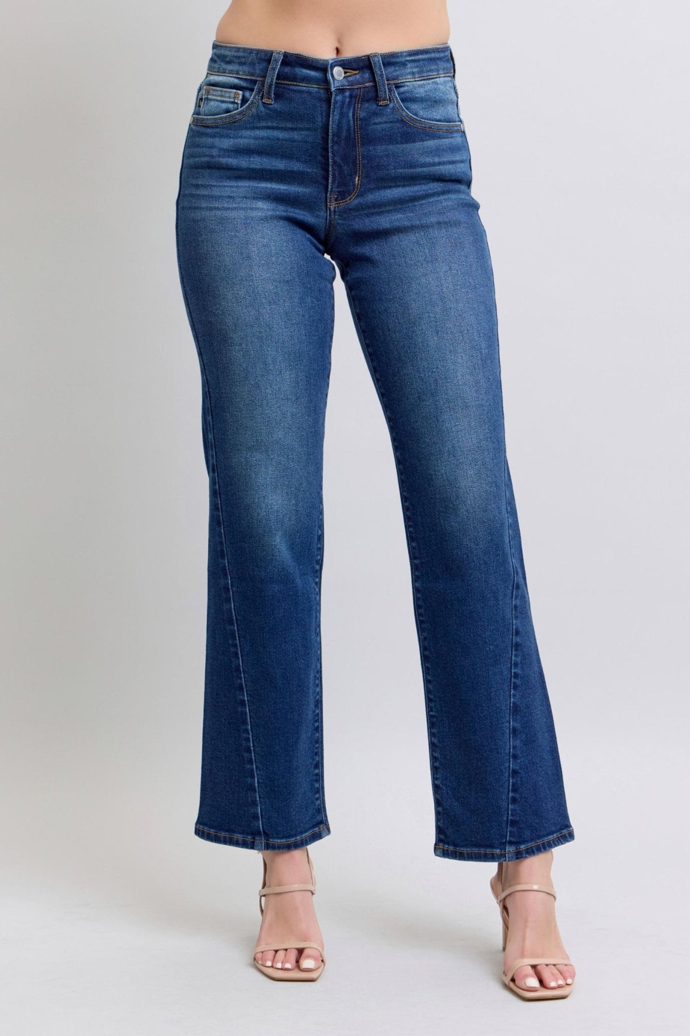 Judy Blue Side Seam Straight Leg Jeans - Lavender Hills BeautyJudy Blue82629REG - MD - 1(25)