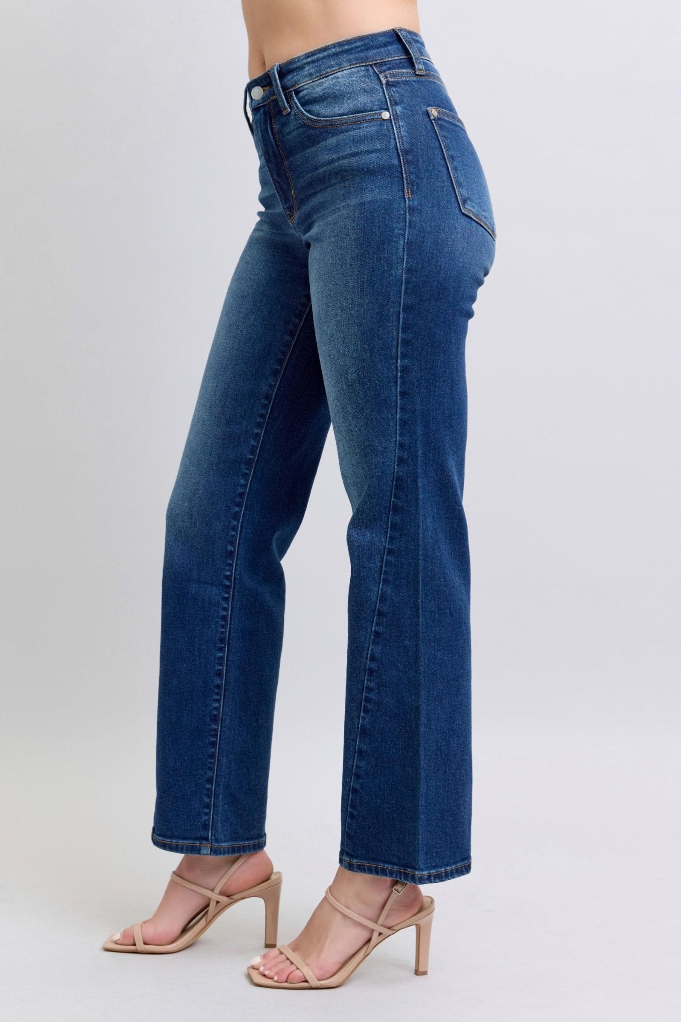 Judy Blue Side Seam Straight Leg Jeans - Lavender Hills BeautyJudy Blue82629REG - MD - 1(25)