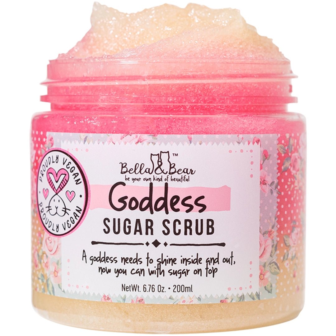 Bella & Bear Goddess Sugar Scrub Body Wash - Lavender Hills BeautyBella & BearLD19SCB200G