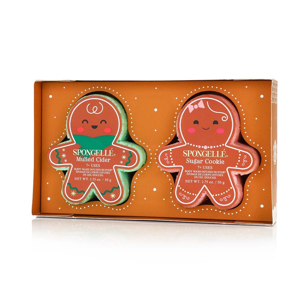 Everything Nice Gingerbread Holiday Christmas Gift Set - Lavender Hills BeautySpongelleAST-GSHOLGB-EN