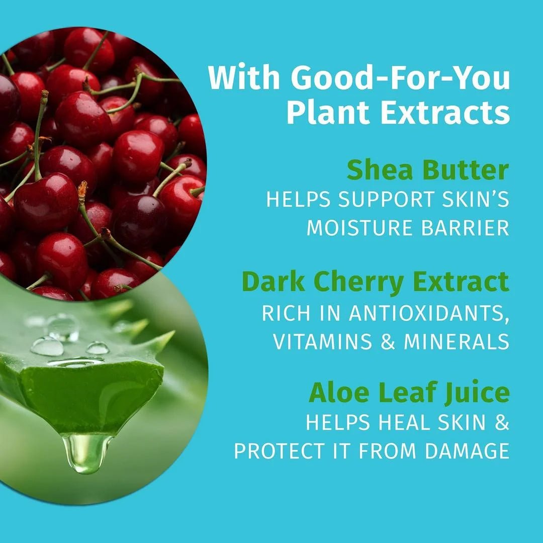 Hempz Lotion Dark Red Cherries Herbal Body Moisturizer - Lavender Hills BeautyHempzUSA-039272