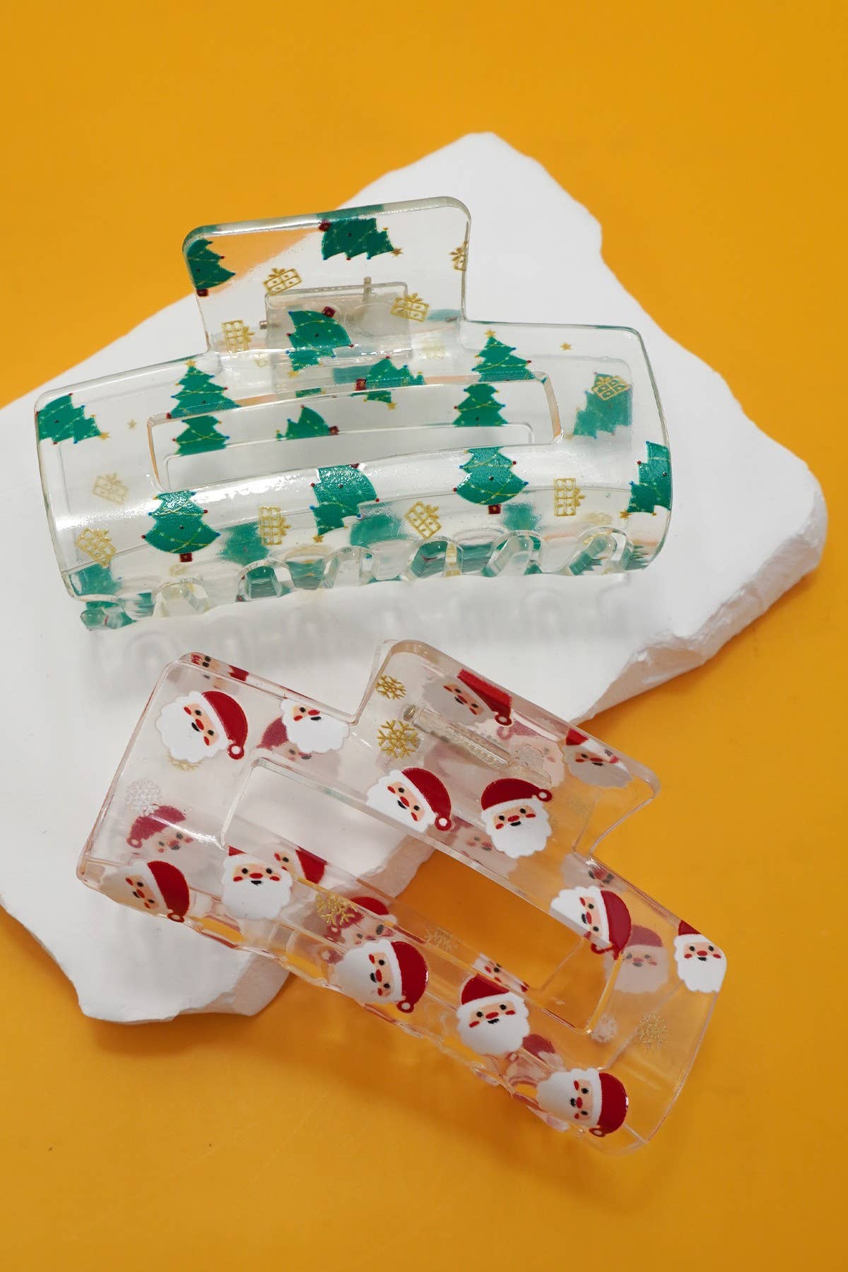 Christmas Holiday Hair Claw Clip - Lavender Hills BeautyJosslyn by Wall to Wall40H948-SNT