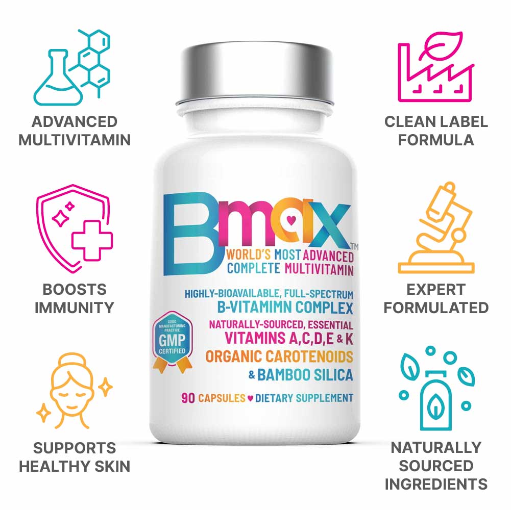B - MAX Daily Advanced Multivitamin - Lavender Hills BeautyNutrisail