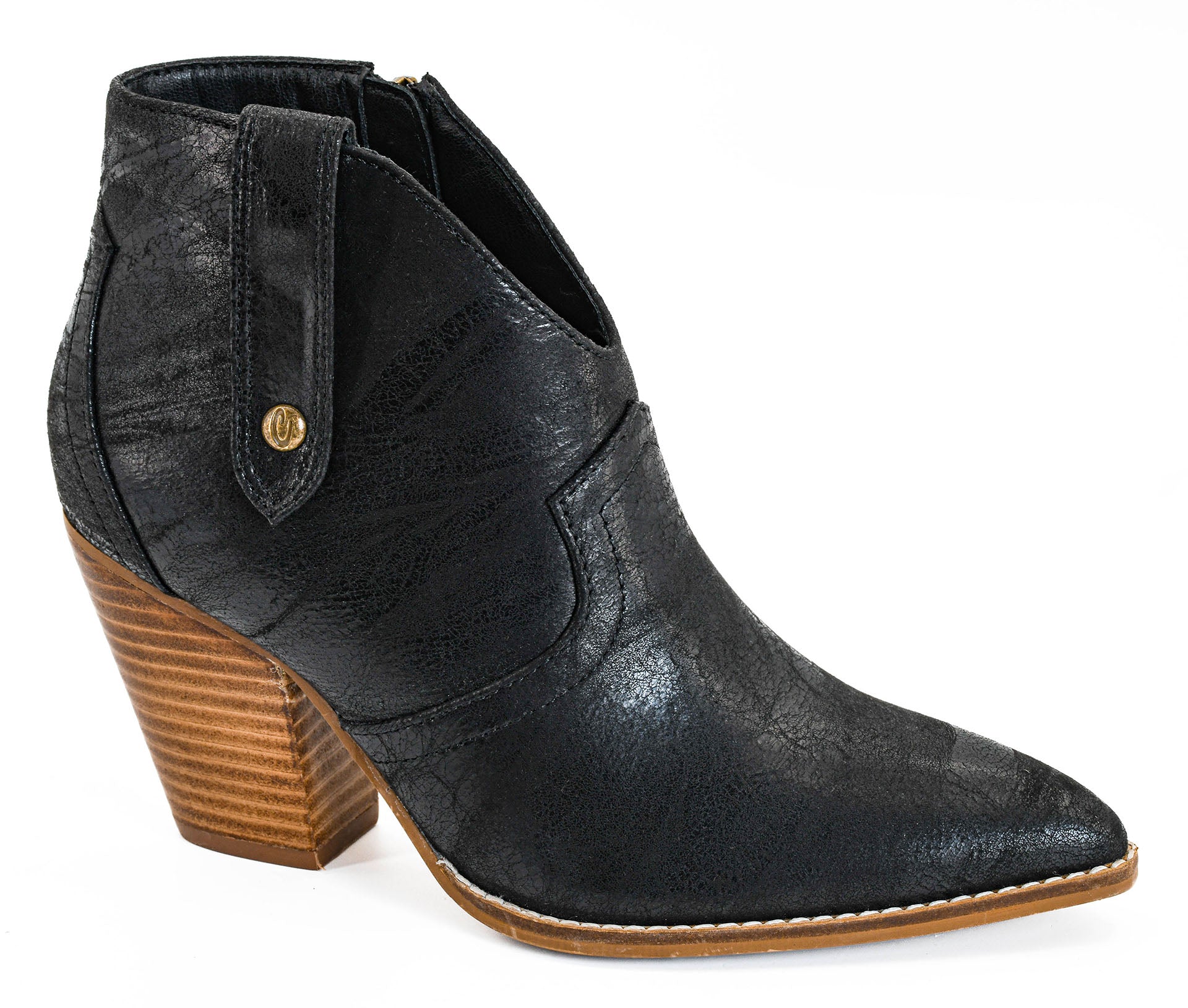 Corkys Footwear Bar Hoppin Bootie - Black - Lavender Hills BeautyCorkys Footwear80 - 0253 - BLCK - 6