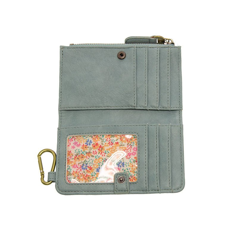Bobbi Bi-fold Wallet with Carabiner - Lavender Hills BeautyJoy SusanL8213-06