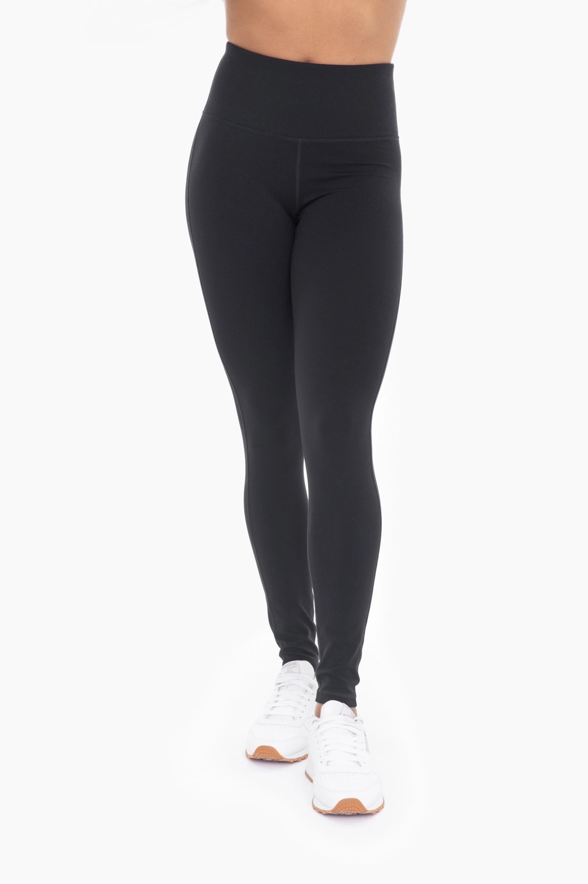 Bronze Tactel-Lycra High-Impact Leggings Mono B