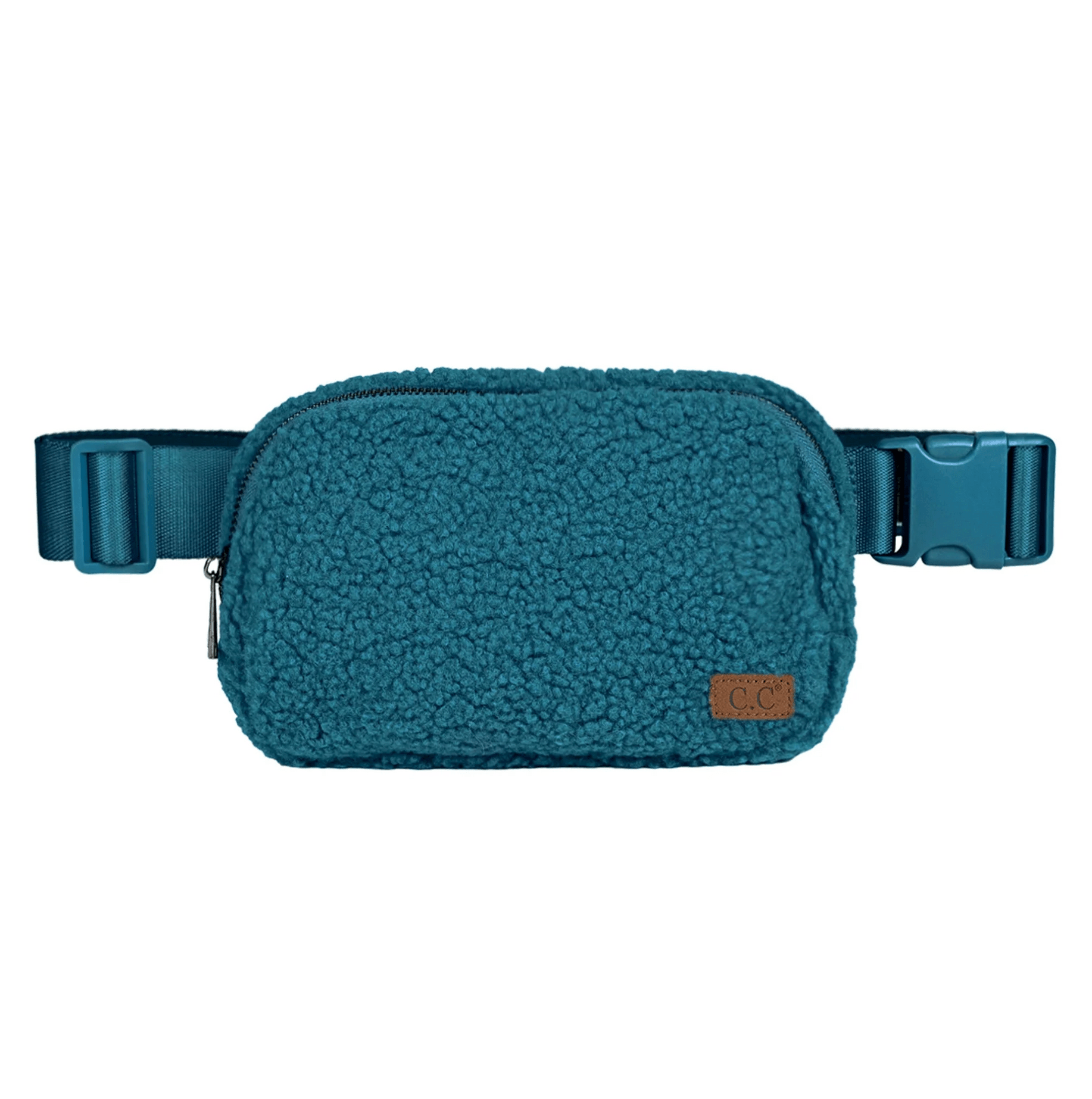 C.C Women's Sherpa Belt Bag - Lavender Hills BeautyC.C BeanieBGS0057TPE-1