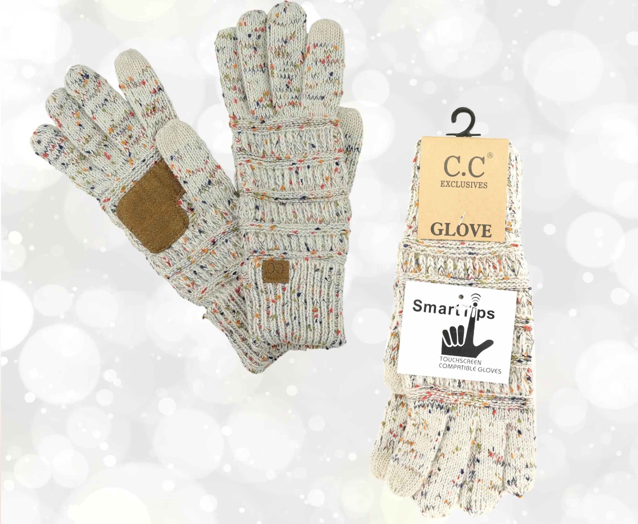 C.C Beanie Flecked Women's Gloves