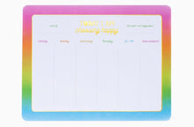 Load image into Gallery viewer, Choose Happy Weekly List Pad Planner
