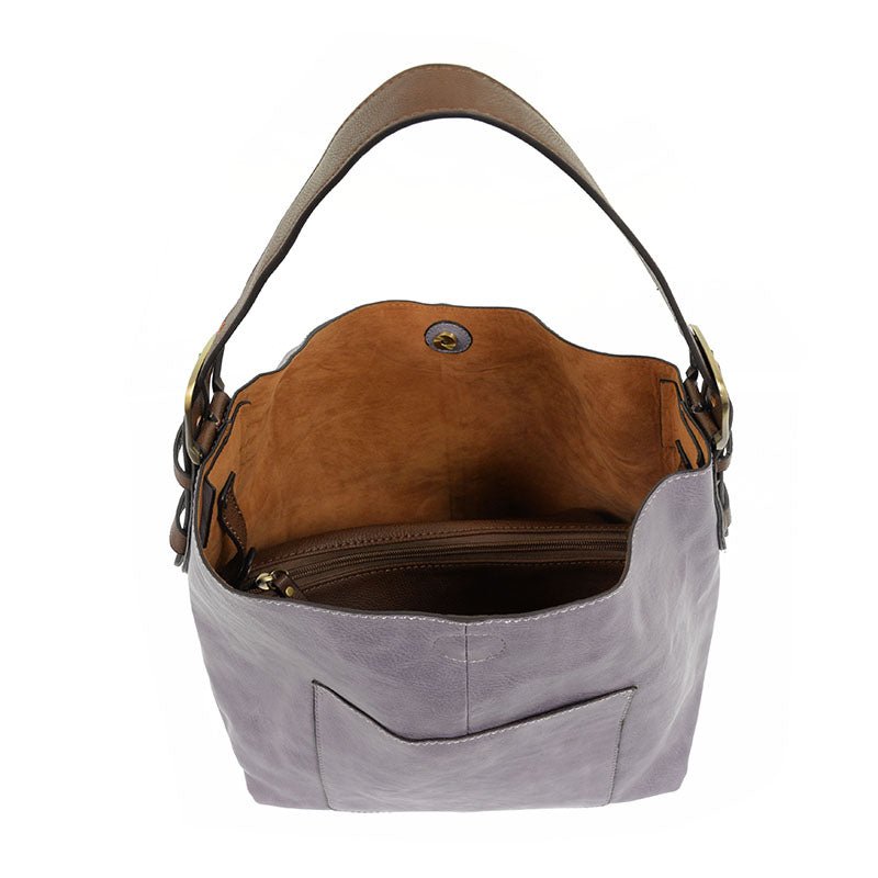 Classic Hobo Handbag with Removable Crossbody Insert - Lavender Hills BeautyJoy SusanL8008-106