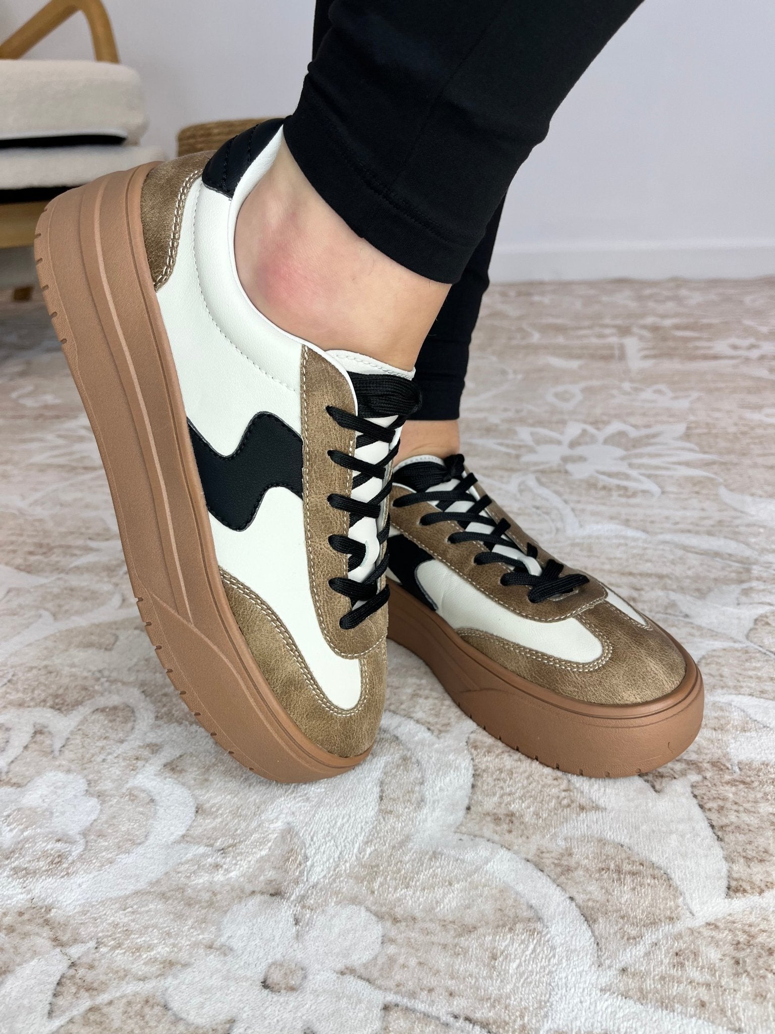 Corkys Footwear Pop Off Sneaker Tennis Shoes - Lavender Hills BeautyCorkys Footwear51 - 0180 - TAN - 6