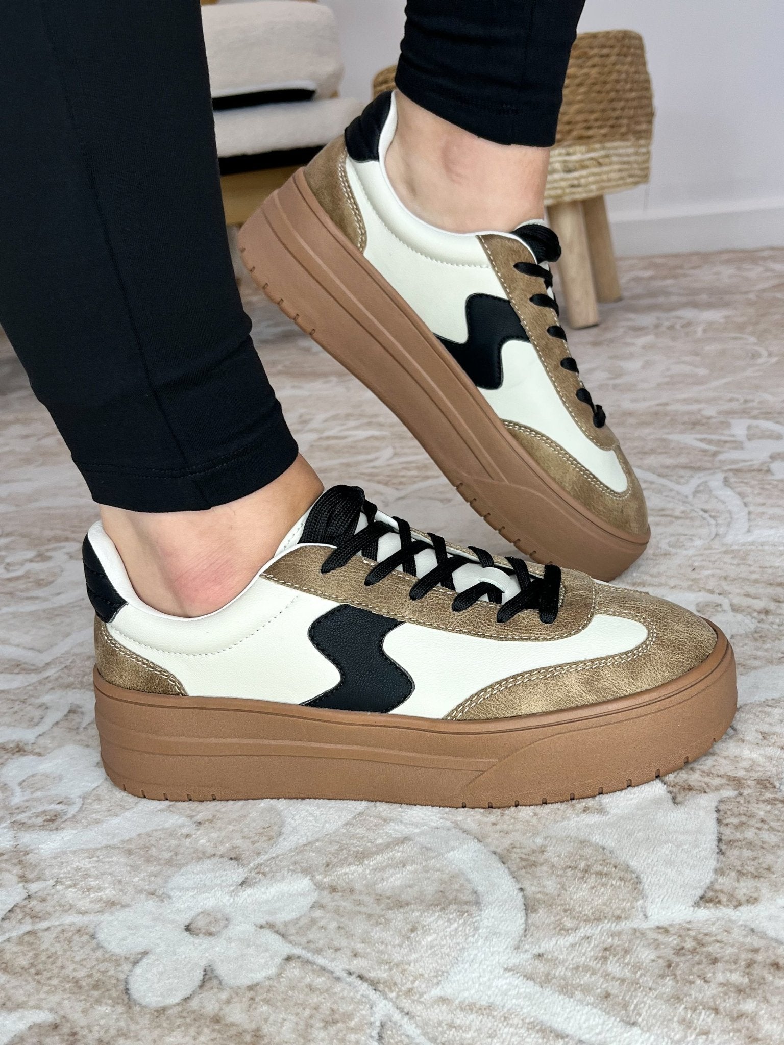 Corkys Footwear Pop Off Sneaker Tennis Shoes - Lavender Hills BeautyCorkys Footwear51 - 0180 - TAN - 6