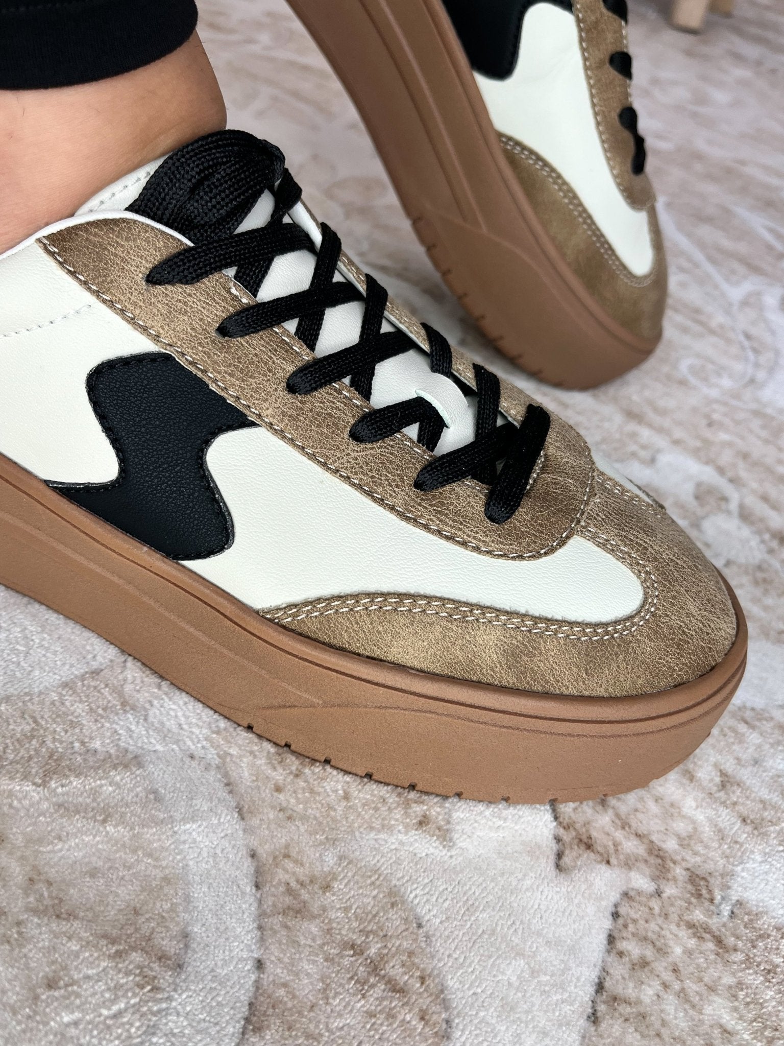 Corkys Footwear Pop Off Sneaker Tennis Shoes - Lavender Hills BeautyCorkys Footwear51 - 0180 - TAN - 6