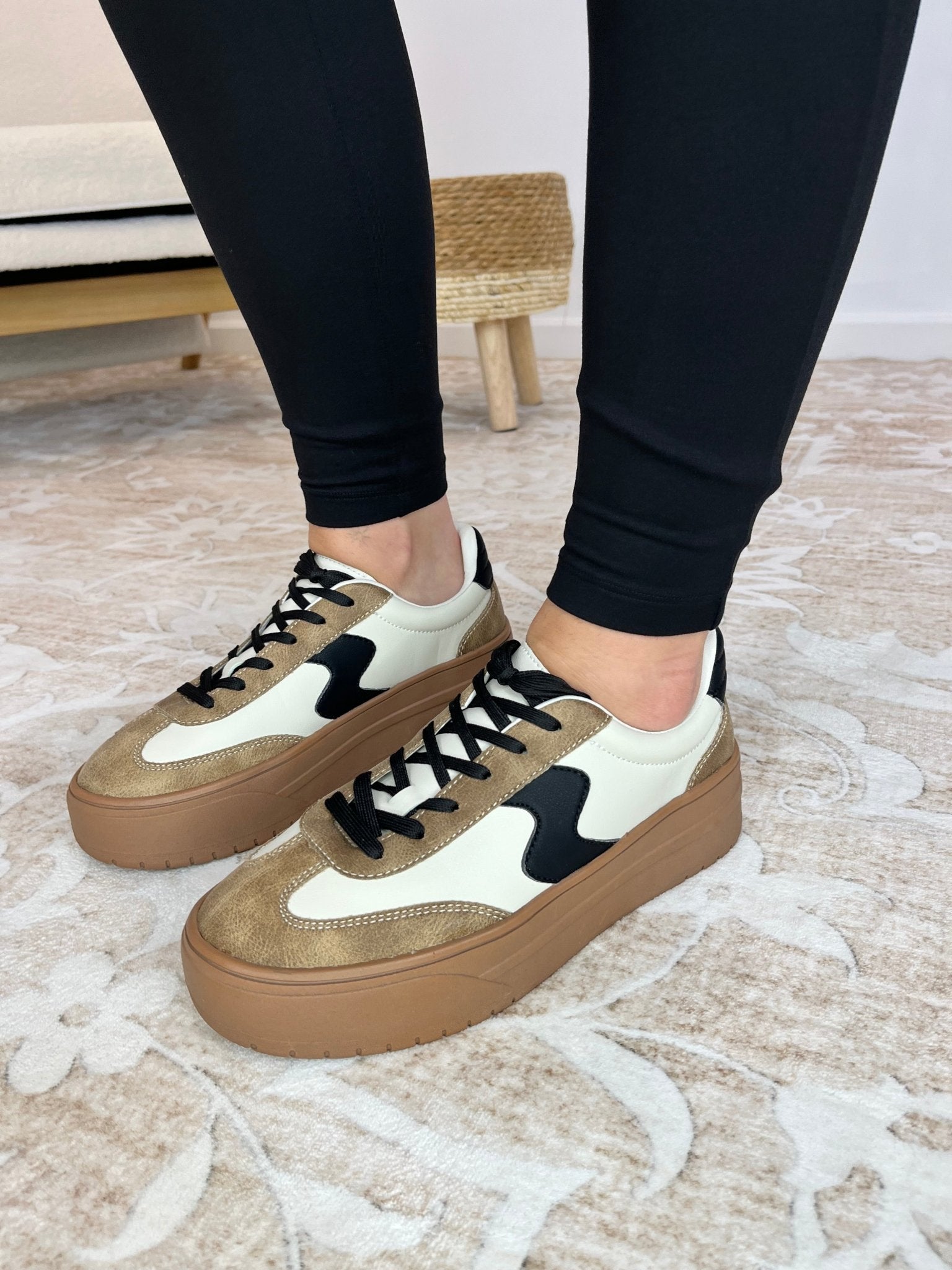 Corkys Footwear Pop Off Sneaker Tennis Shoes - Lavender Hills BeautyCorkys Footwear51 - 0180 - TAN - 6