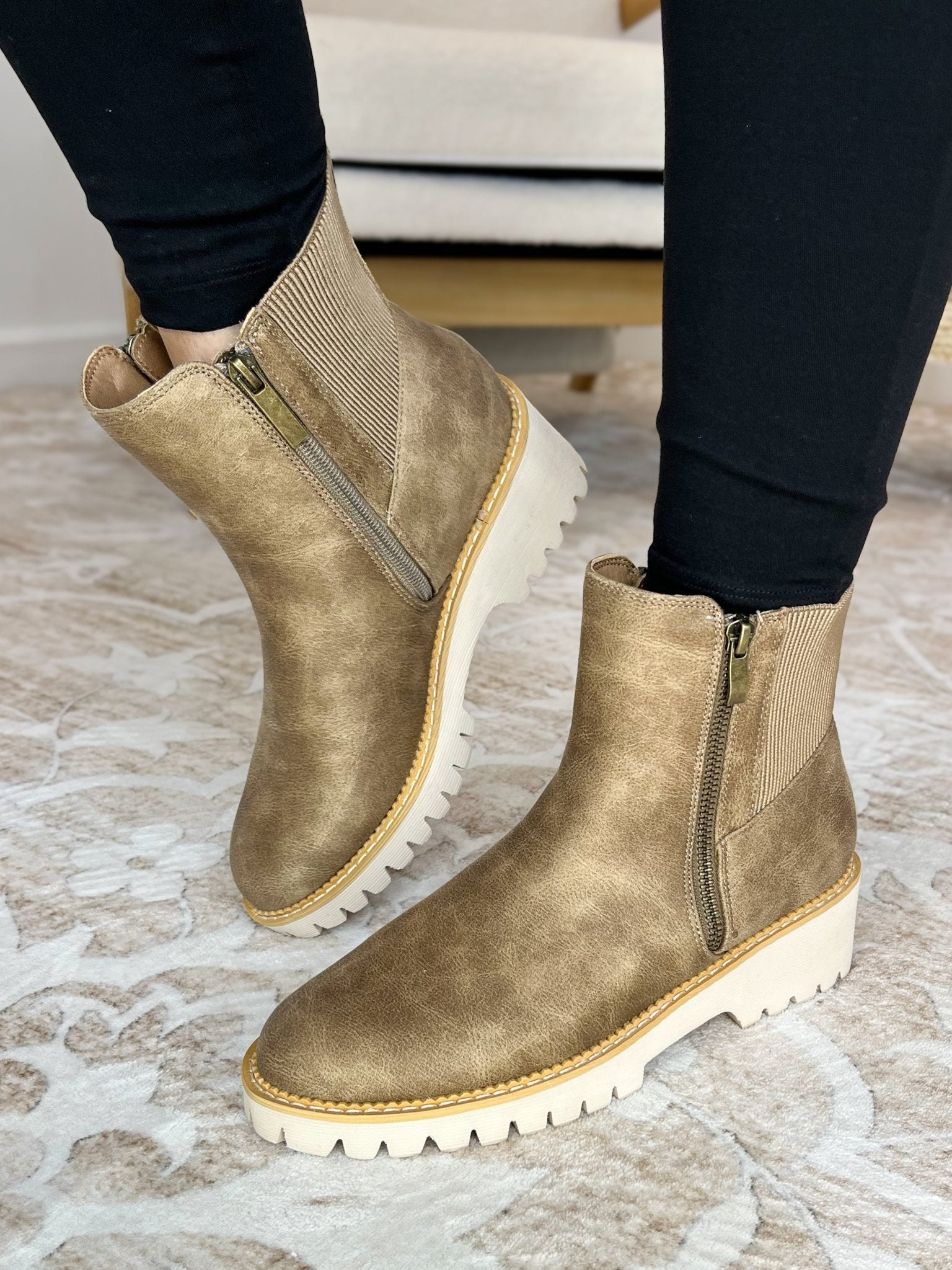 Corkys Footwear Take A Hike Boots - Taupe - Lavender Hills BeautyCorkys Footwear80 - 0275 - TAUP - 6