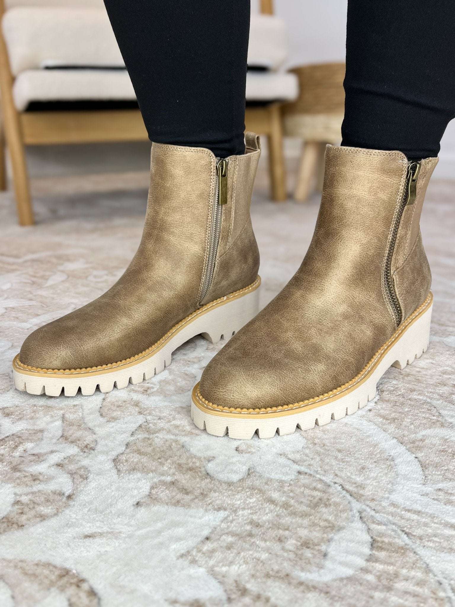 Corkys Footwear Take A Hike Boots - Taupe - Lavender Hills BeautyCorkys Footwear80 - 0275 - TAUP - 6