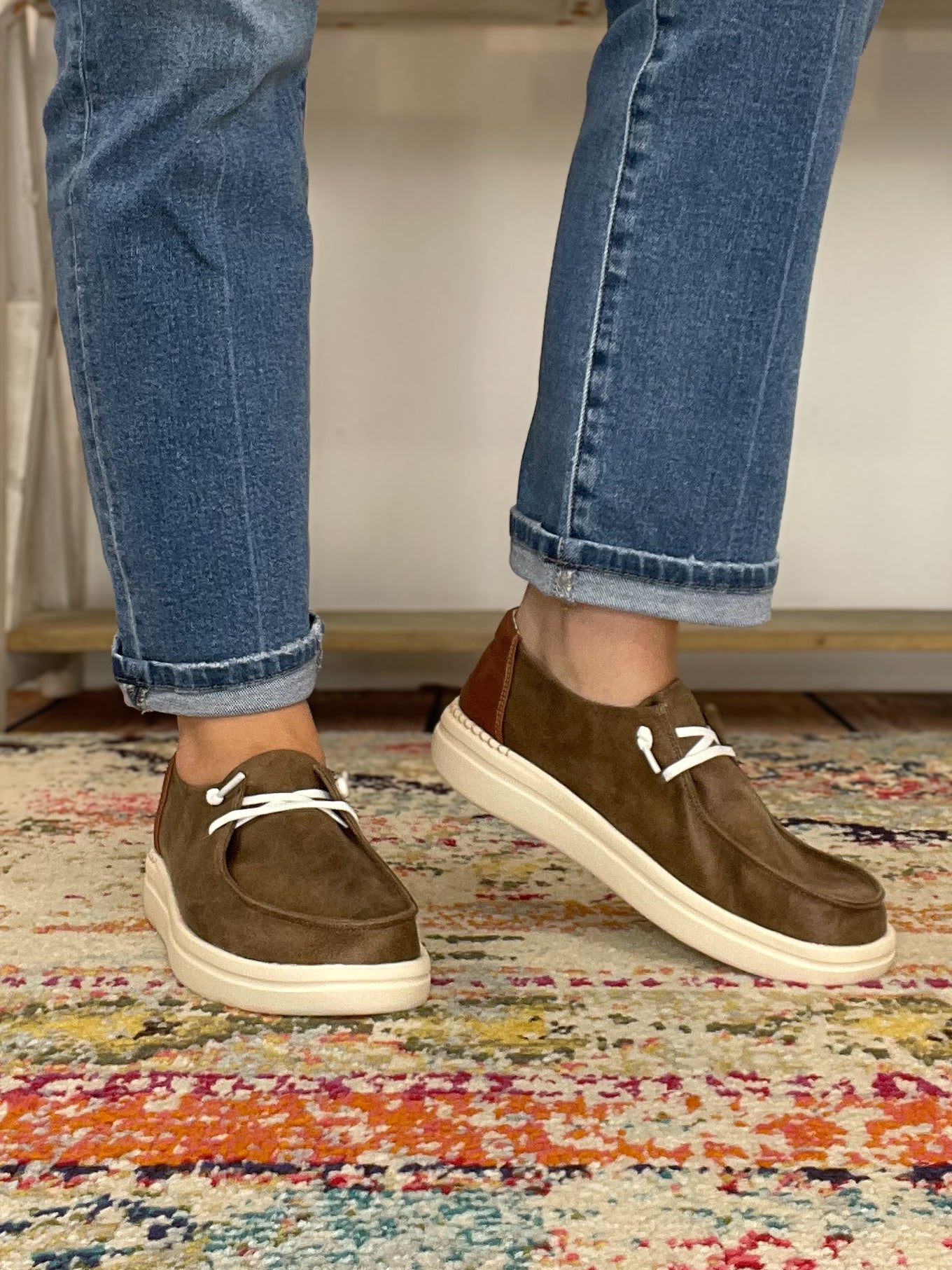 Corkys Footwear Kayak 2 Slip - on Sneaker Shoe - Tan Distressed - Lavender Hills BeautyCorkys Footwear10 - 0067 - TNDS - 6