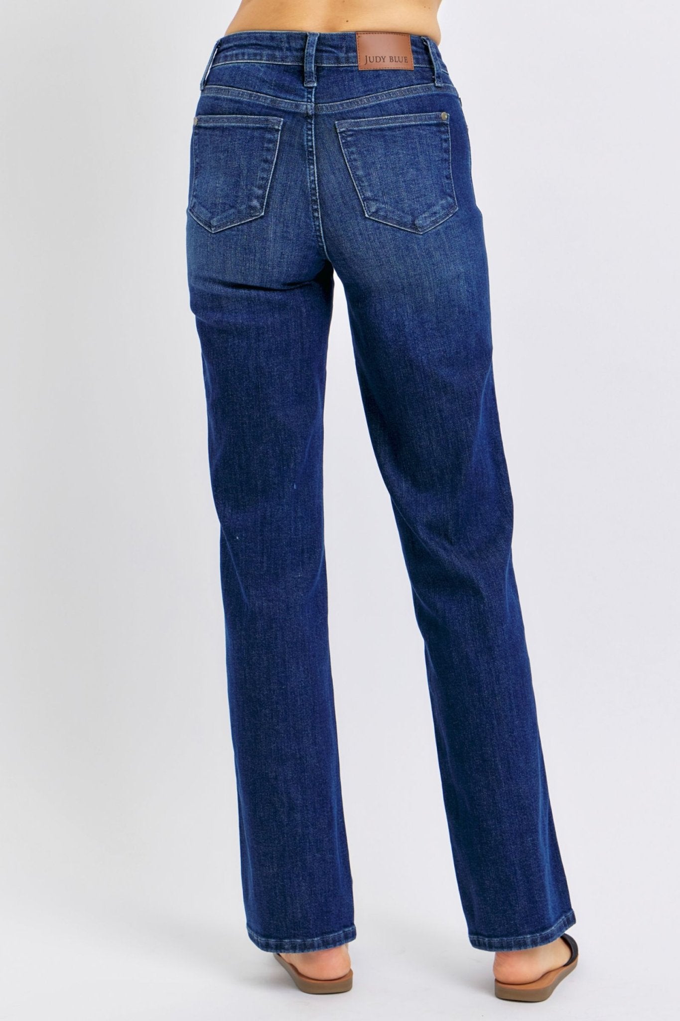 Judy Blue Janie Tummy Control Classic Straight Jeans - Lavender Hills BeautyJudy Blue88861REG - 00