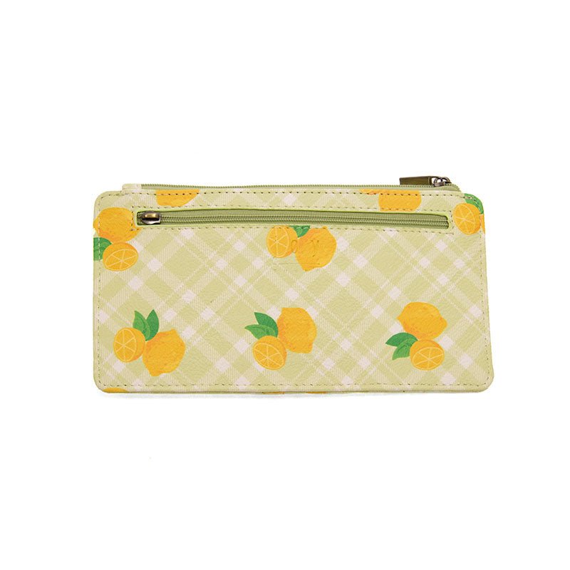 Kara Printed Slim Wallet - Lavender Hills BeautyJoy SusanL8217-16