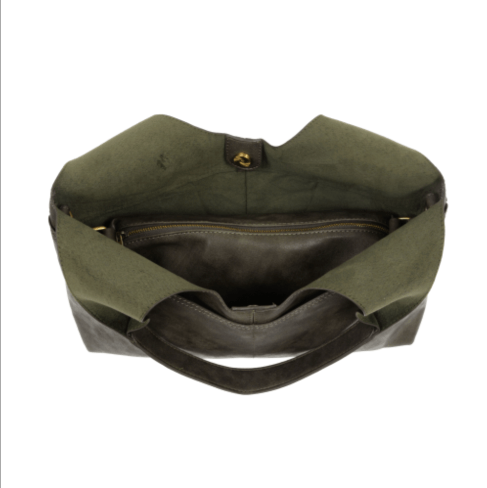 Val 4 - Pocket Hobo Bag With Removable Crossbody Purse Handbag - Lavender Hills BeautyJoy SusanL8137-05