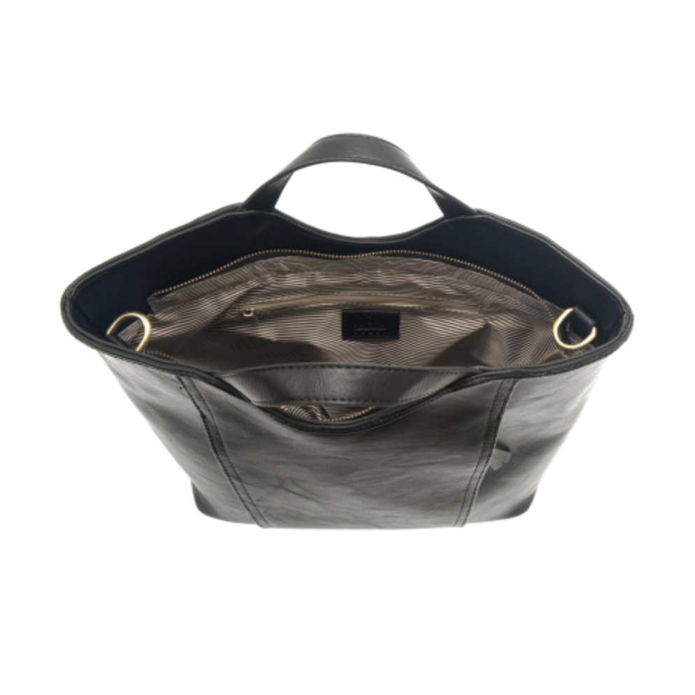 Emily Double Zip Tote Handbag Purse - Lavender Hills BeautyJoy SusanL8163-121