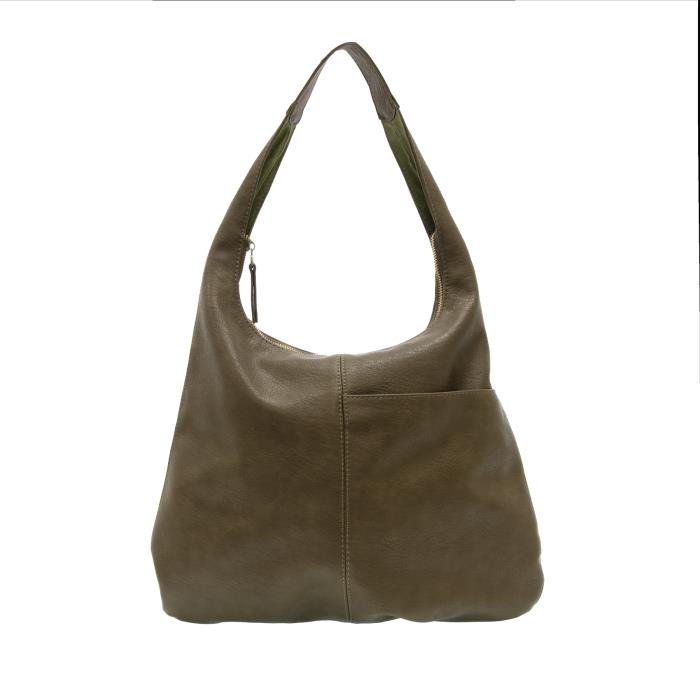 Harley Studded Handle Hobo Purse Bag - Lavender Hills BeautyJoy SusanL8240-03