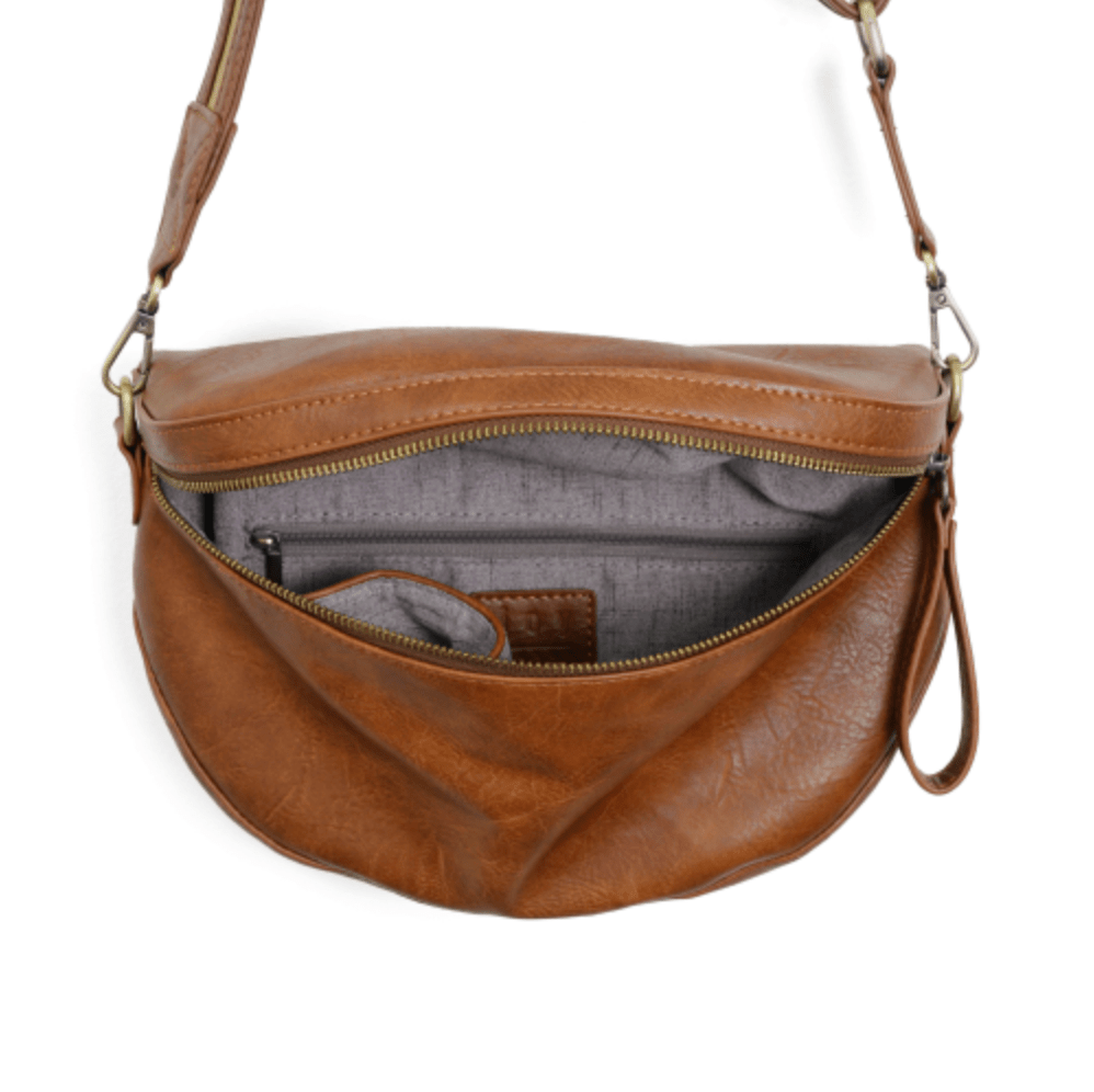 Laura Contrast Strap Sling Belt Bag - Lavender Hills BeautyJoy SusanL8242 - 15