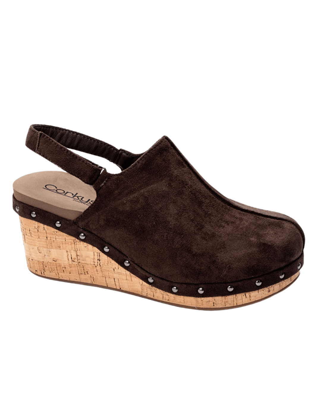 Corkys Footwear Make Em Blush Wedge Sandal Clog - Chocolate - Lavender Hills BeautyCorkys Footwear10 - 0116 - CHFS - 6