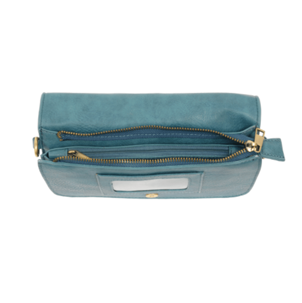 Mia Multi Pocket Crossbody Clutch Wristlet Purse - Waters Edge - Lavender Hills BeautyJoy SusanL8042-26
