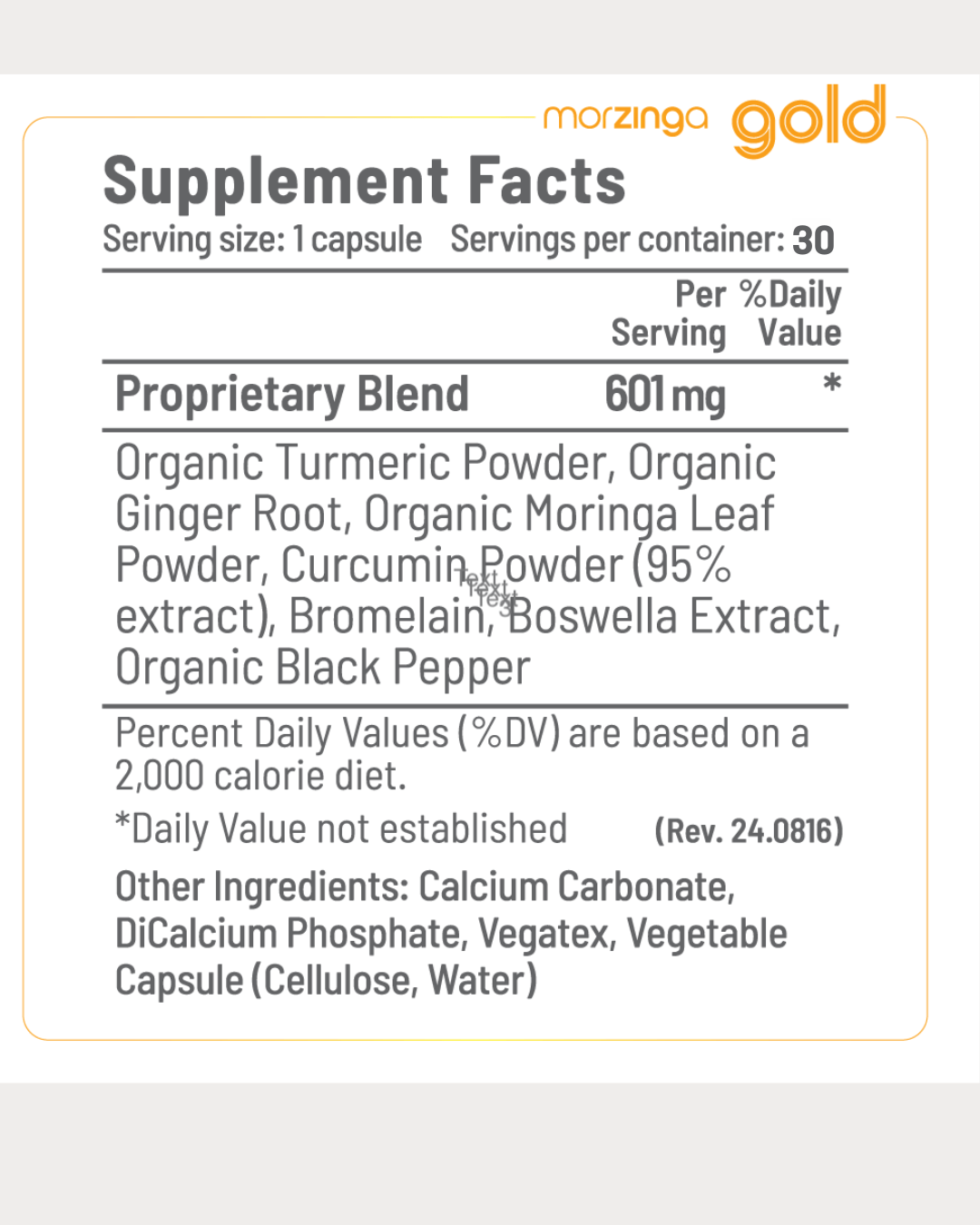 Morzinga Gold - All Natural Relief - Lavender Hills BeautyNutrisail